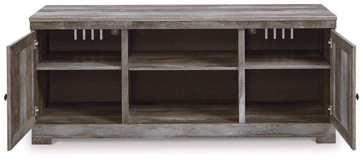 Wynnlow 63" TV Stand with Electric Fireplace TV Stand Ashley Furniture