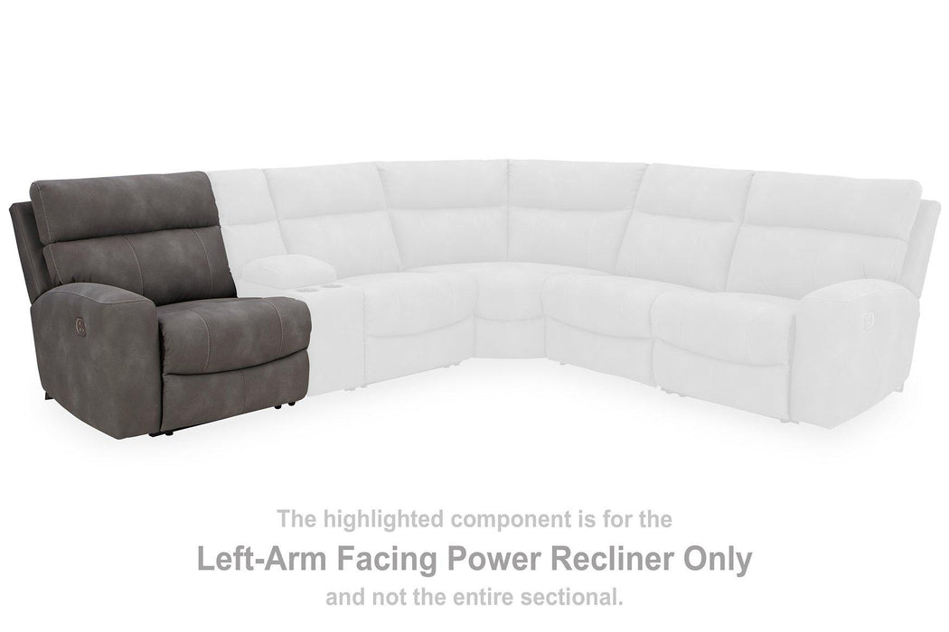 Next-Gen DuraPella Power Reclining Sectional Loveseat Sectional Ashley Furniture