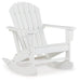 Sundown Treasure Outdoor Rocking Chair Outdoor Rocking Chair Ashley Furniture