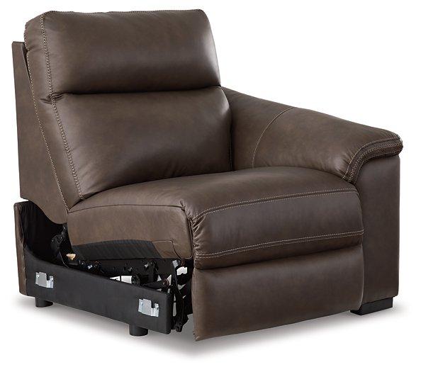 Salvatore 3-Piece Power Reclining Loveseat with Console Sectional Ashley Furniture