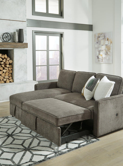 Kerle 2-Piece Sectional with Pop Up Bed Sectional Ashley Furniture