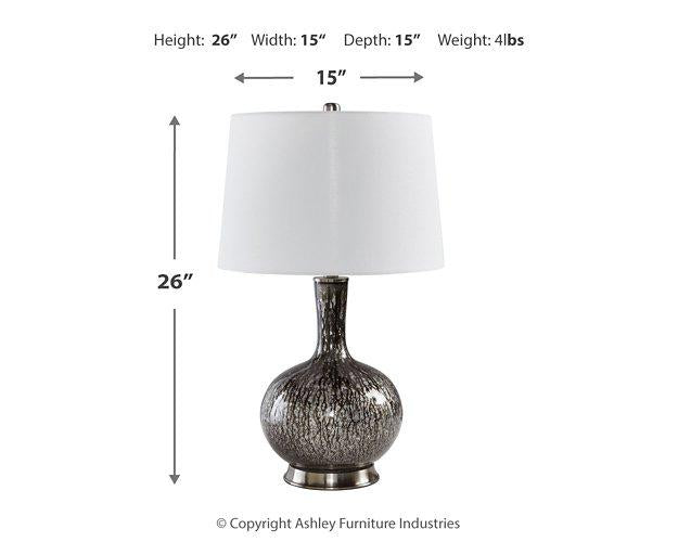 Tenslow Lamp Set Table Lamp Set Ashley Furniture