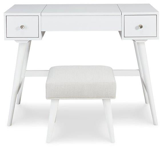 Thadamere Vanity with Stool Vanity Ashley Furniture