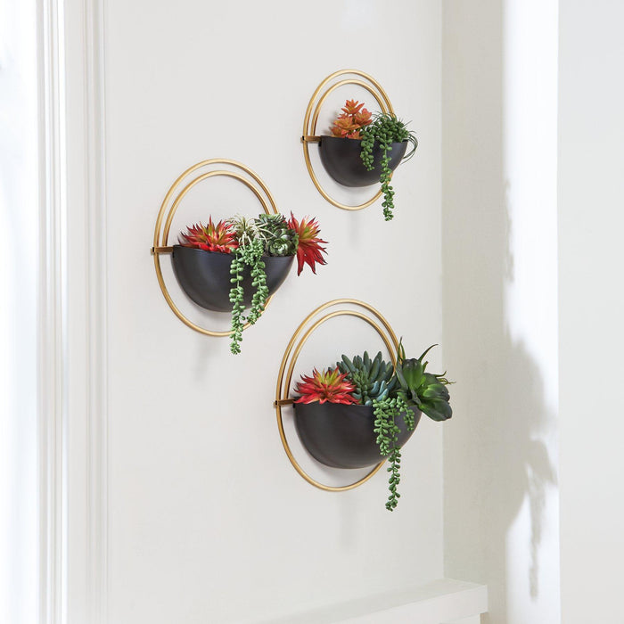 Tobins Wall Planter (Set of 3) Wall Decor Ashley Furniture