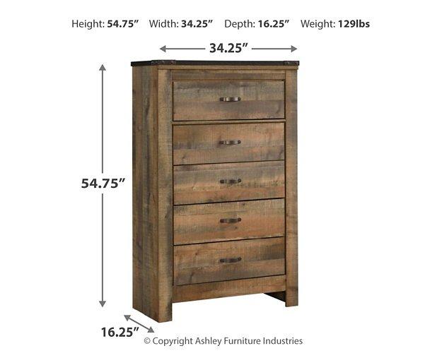 Trinell Youth Chest of Drawers Chest Ashley Furniture