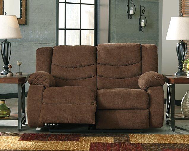 Tulen Reclining Loveseat Loveseat Ashley Furniture