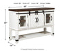 Valebeck Dining Server Server Ashley Furniture