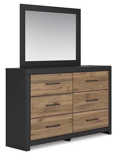 Vertani Dresser and Mirror Dresser & Mirror Ashley Furniture