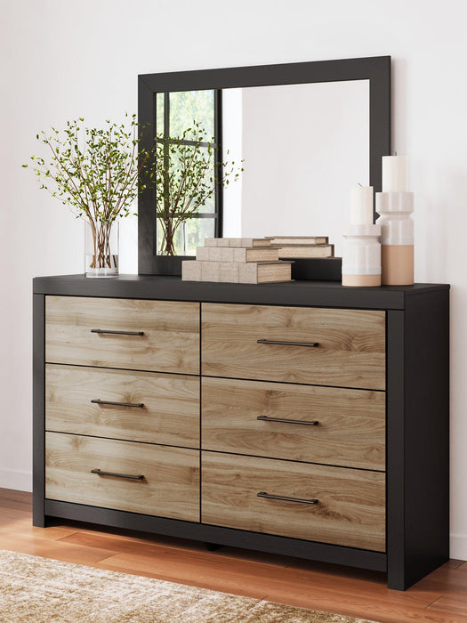 Vertani Dresser and Mirror Dresser & Mirror Ashley Furniture