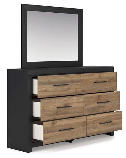 Vertani Dresser and Mirror Dresser & Mirror Ashley Furniture