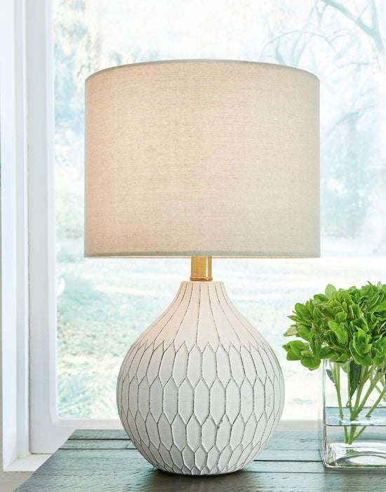 Wardmont Lamp Set Table Lamp Set Ashley Furniture