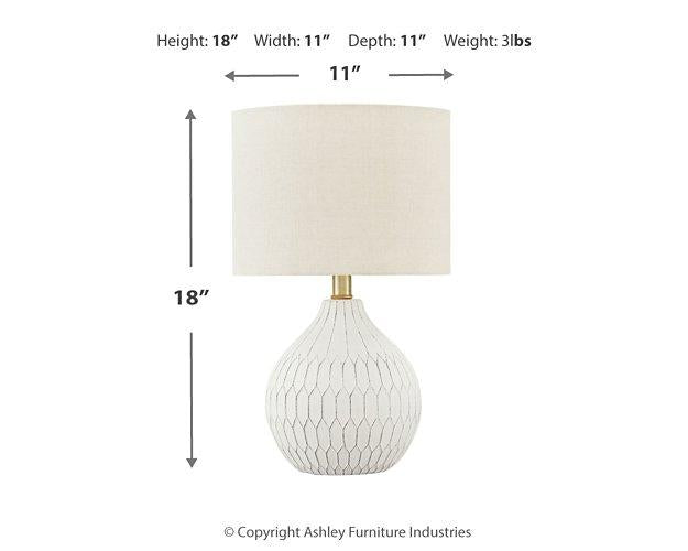 Wardmont Table Lamp Table Lamp Ashley Furniture