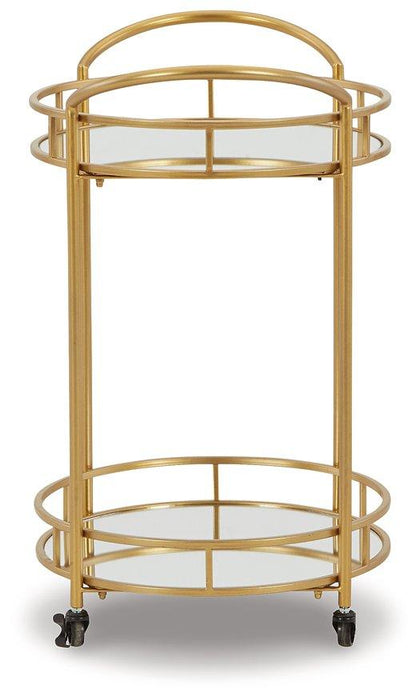 Wynora Bar Cart Bar Cart Ashley Furniture