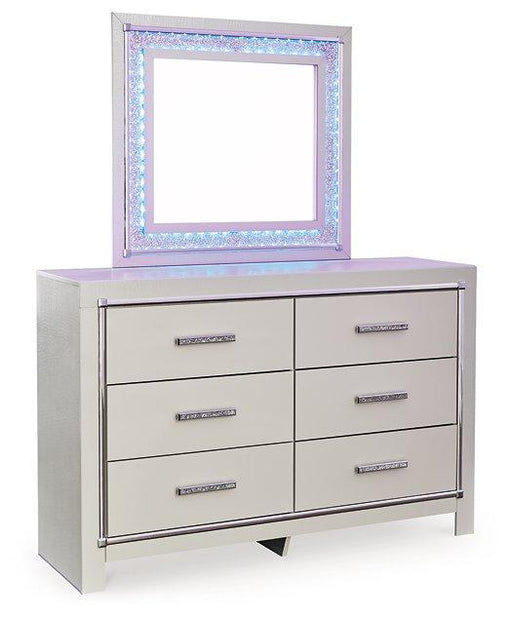 Zyniden Dresser and Mirror Dresser & Mirror Ashley Furniture