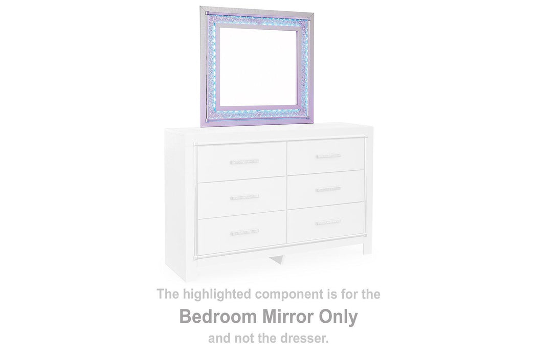 Zyniden Dresser and Mirror Dresser & Mirror Ashley Furniture