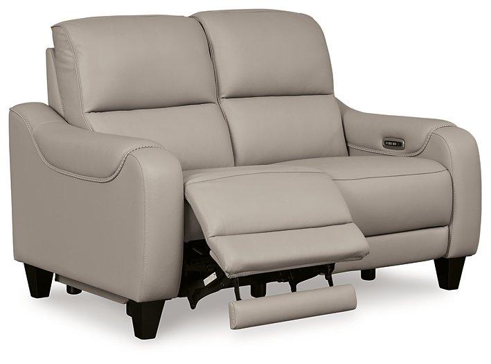 Mercomatic Power Reclining Loveseat Loveseat Ashley Furniture