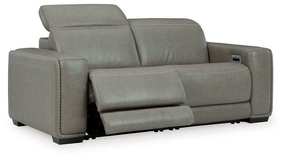 Correze Power Reclining Sectional Sectional Ashley Furniture