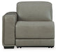 Correze Power Reclining Sectional with Chaise Sectional Ashley Furniture