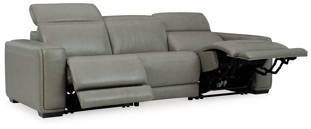 Correze Power Reclining Sectional Sectional Ashley Furniture