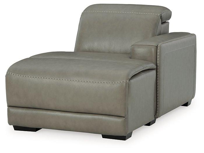 Correze Power Reclining Sectional with Chaise Sectional Ashley Furniture