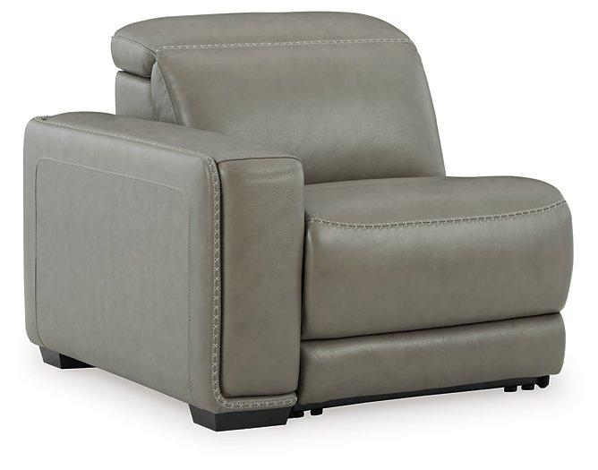 Correze Power Reclining Sectional with Chaise Sectional Ashley Furniture