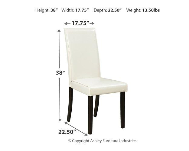 Kimonte Dining Chair Dining Chair Ashley Furniture