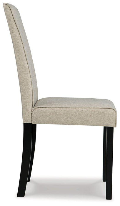 Kimonte Dining Chair Dining Chair Ashley Furniture