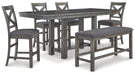 Myshanna Dining Set Barstool Set Ashley Furniture