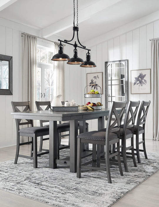 Myshanna Dining Set Barstool Set Ashley Furniture