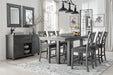 Myshanna Dining Set Barstool Set Ashley Furniture