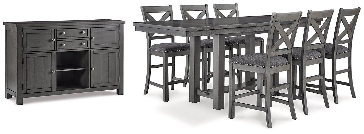 Myshanna Dining Set Barstool Set Ashley Furniture