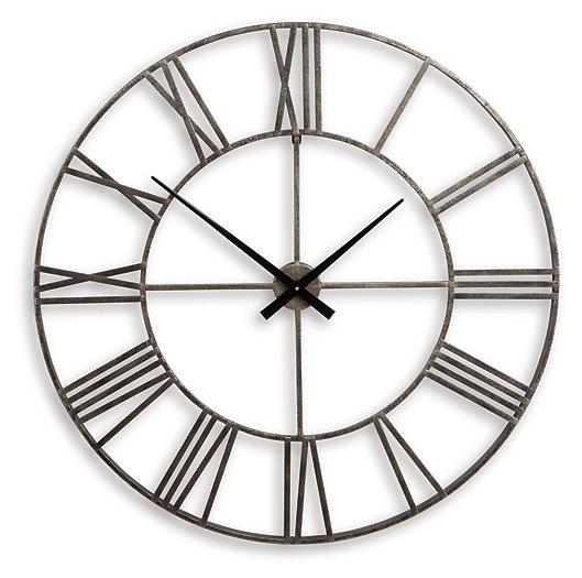 Paquita Wall Clock Clock Ashley Furniture