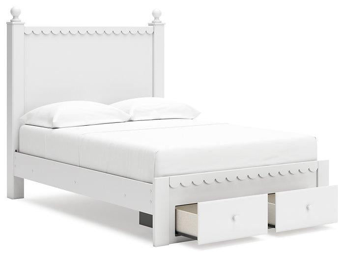 Mollviney Panel Storage Bed Bed Ashley Furniture