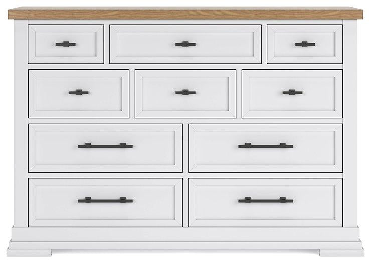 Ashbryn Dresser and Mirror Dresser & Mirror Ashley Furniture