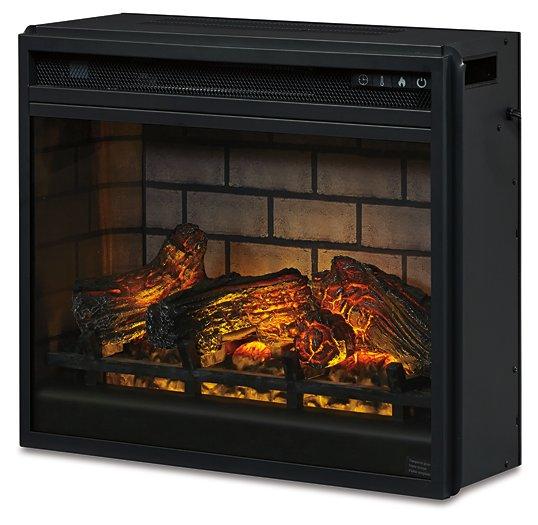 Entertainment Accessories Electric Infrared Fireplace Insert Fireplace Ashley Furniture