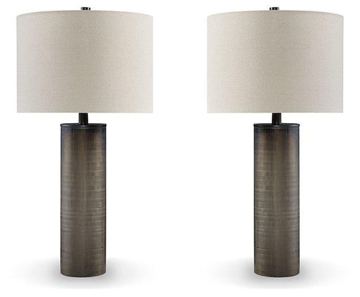 Dingerly Lamp Set Table Lamp Set Ashley Furniture