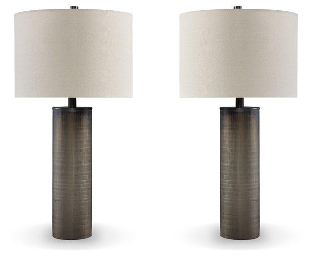Dingerly Lamp Set Table Lamp Set Ashley Furniture