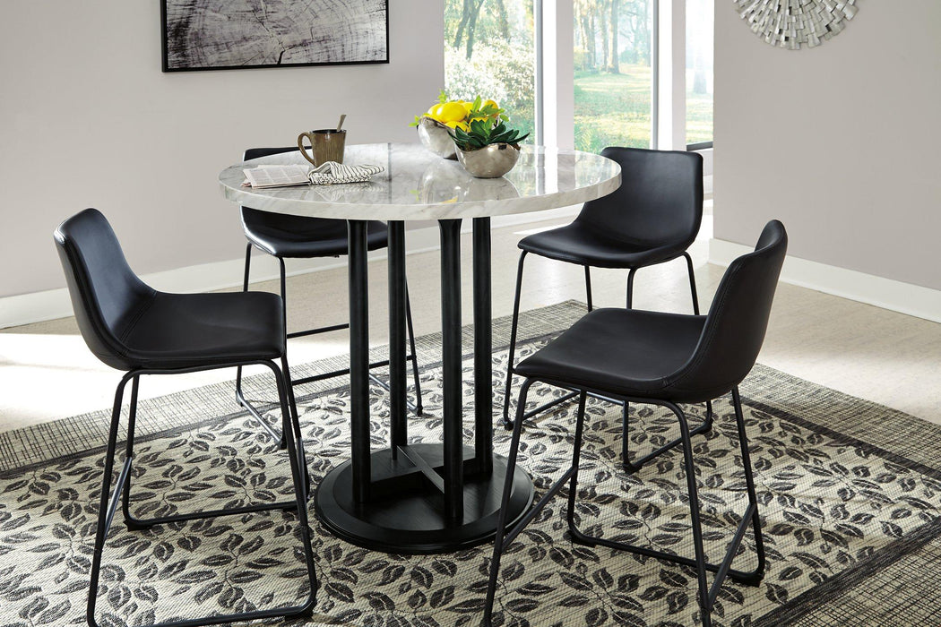 Centiar Counter Height Dining Set Barstool Set Ashley Furniture