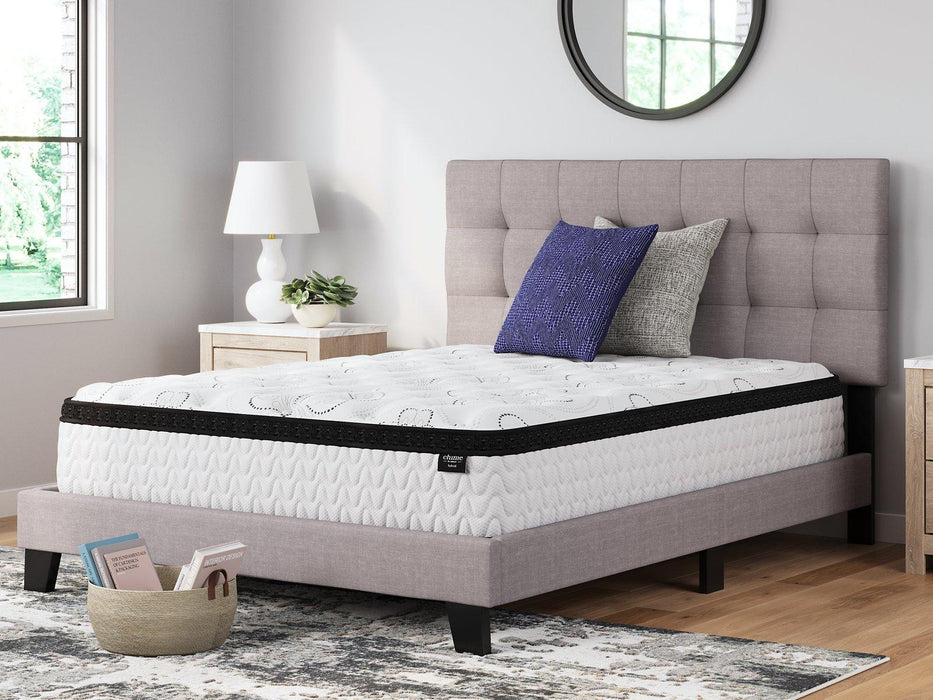 Chime 12 Inch Hybrid 2-Piece Mattress Set Mattress Set Ashley Furniture