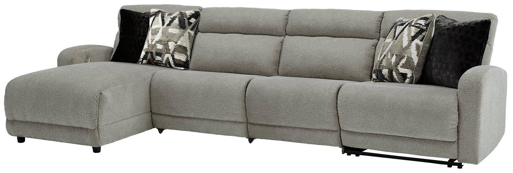 Colleyville Power Reclining Sectional with Chaise Sectional Ashley Furniture