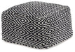 Jasett Pouf Pouf Ashley Furniture