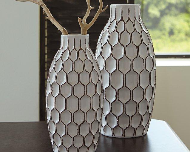 Dionna Vase (Set of 2) Vase Ashley Furniture