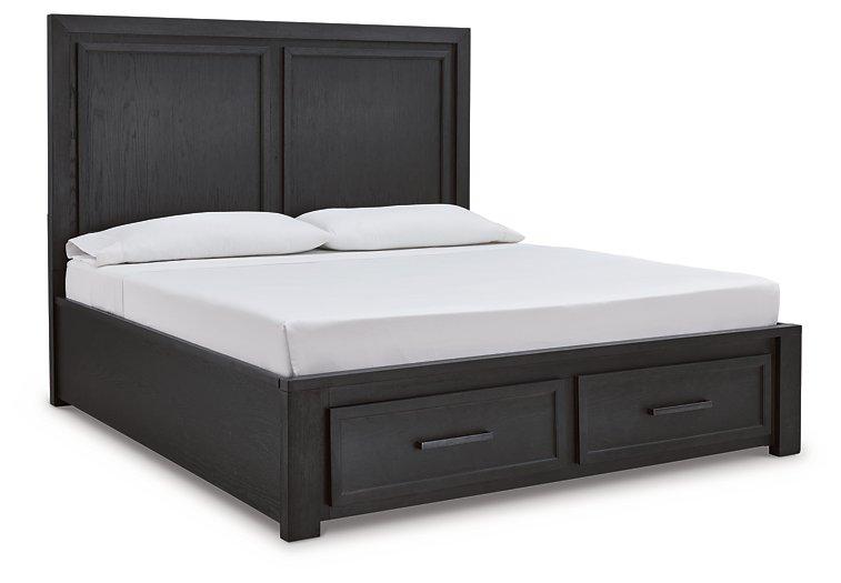 Foyland Panel Storage Bed Bed Ashley Furniture