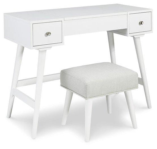 Thadamere Vanity with Stool Vanity Ashley Furniture