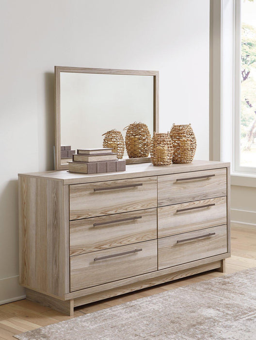 Hasbrick Dresser and Mirror Dresser & Mirror Ashley Furniture