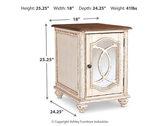 Realyn Chairside End Table End Table Ashley Furniture