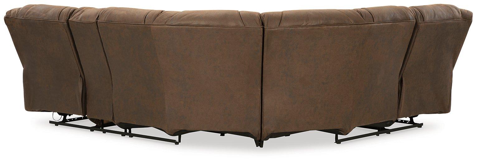 Trail Boys 2-Piece Reclining Sectional Sectional Ashley Furniture