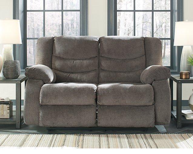 Tulen Reclining Loveseat Loveseat Ashley Furniture