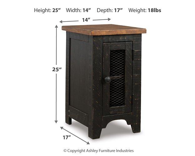 Valebeck Chairside End Table End Table Ashley Furniture