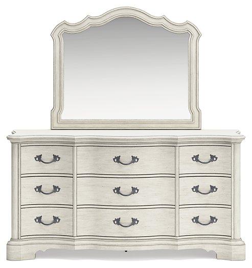 Arlendyne Dresser and Mirror Dresser & Mirror Ashley Furniture